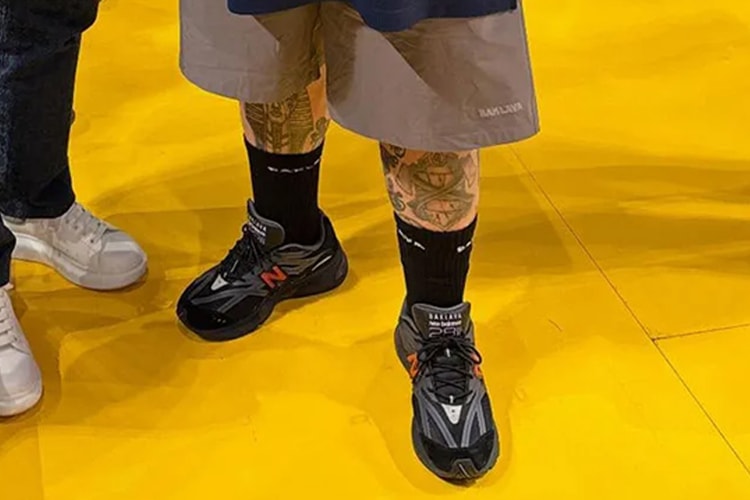 Action Bronson 場邊上腳 New Balance 2811「Baklava」新鞋型