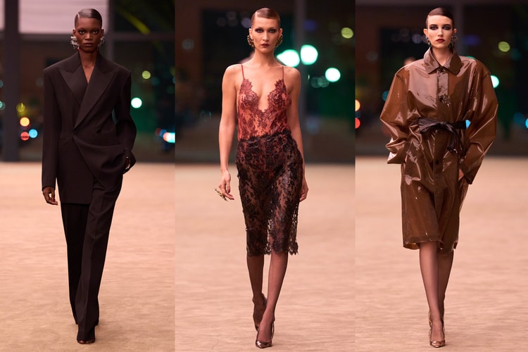 Anthony Vaccarello 回歸極致剪裁本質，演繹 Saint Laurent 2026 冬季系列