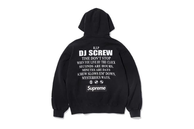 DJ Screw Supreme Spring 2026 Collection Release Info