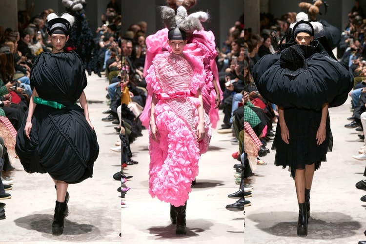 Rei Kawakubo《COMME des GARÇONS》FW26：靜默、陰影與驚喜交織的暗黑大秀