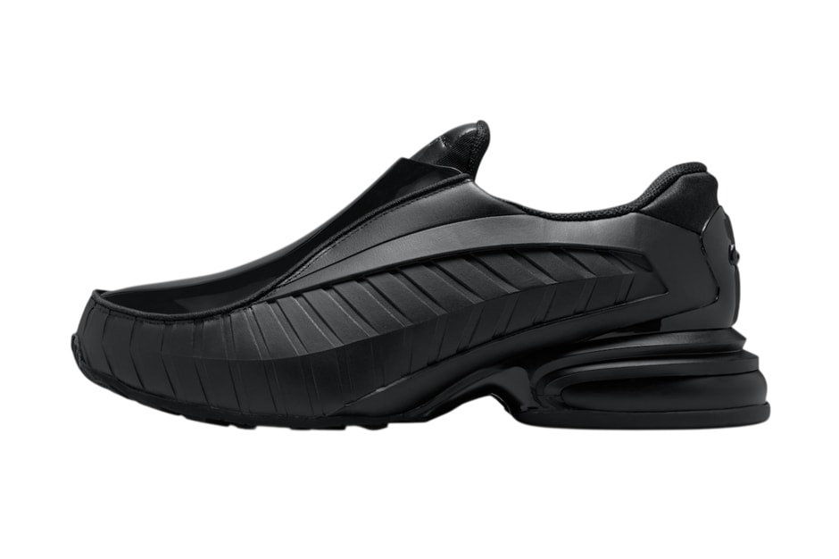 Premières images officielles de la COMME des GARÇONS HOMME PLUS x Nike Air Max Dolce Triple Black