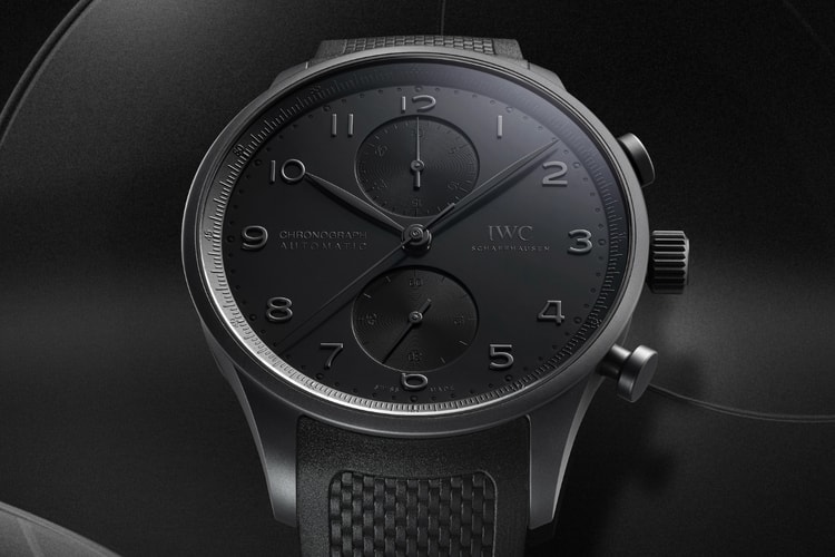IWC 推出全黑 Portugieser Chronograph Ceratanium®：經典進入暗黑模式