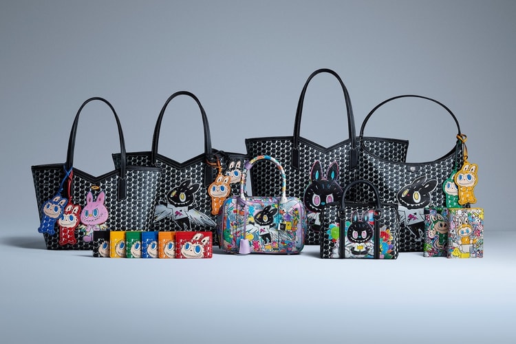 Moynat 聯乘藝術家「Labubu 之父」龍家昇 Kasing Lung 打造限量袋款系列