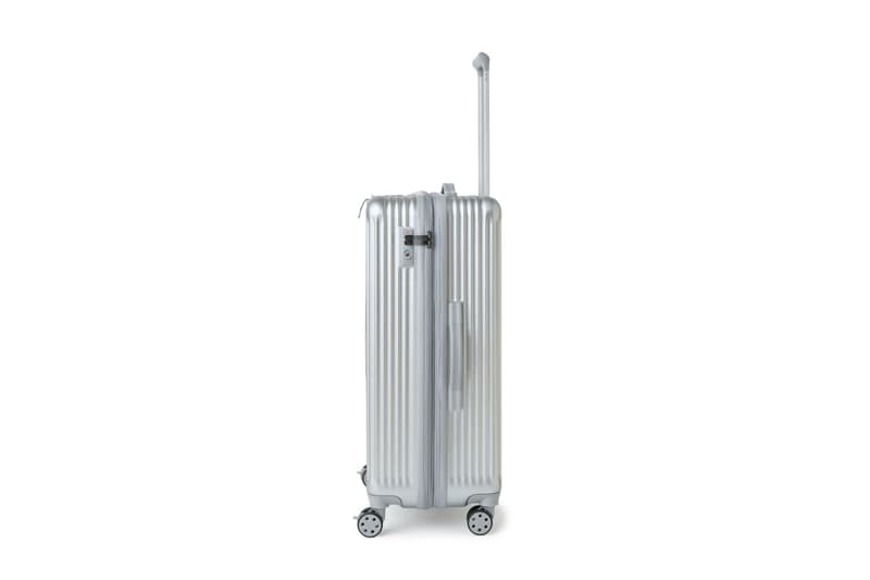 New Era large size black silver Luggage Case Release Info