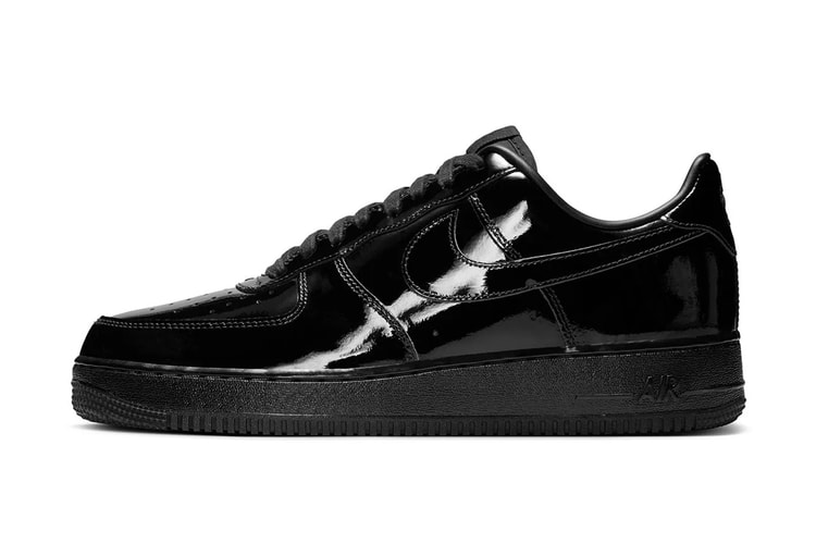 Nike 推出閃亮黑魂新作：Air Force 1 Low 漆皮版登場