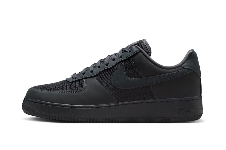 Nike Air Force 1 Low Woven「Anthracite」低調登場：隱身系全新配色亮相