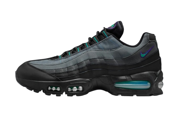 Nike 推出 Air Max 95 OG 全新配色「Big Bubble Black Grape」